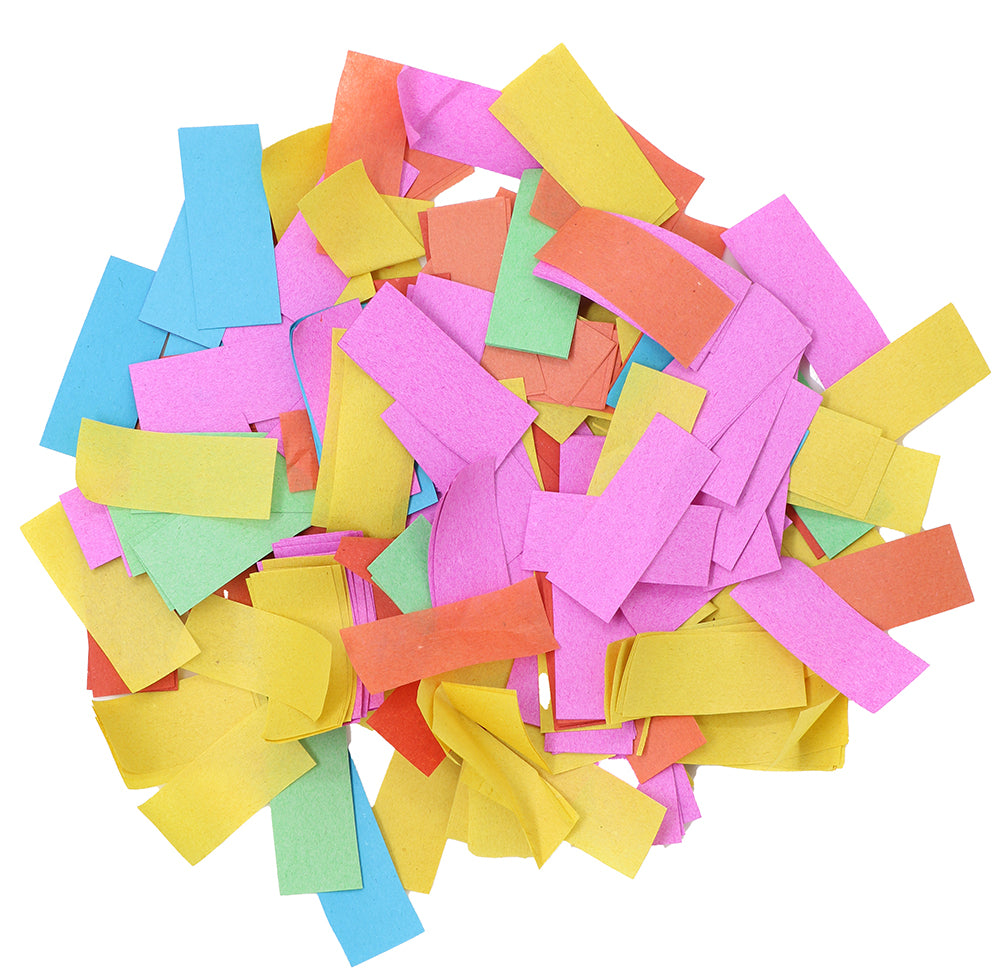 MULTICOLOR CONFETTI CANNON 80 CMS