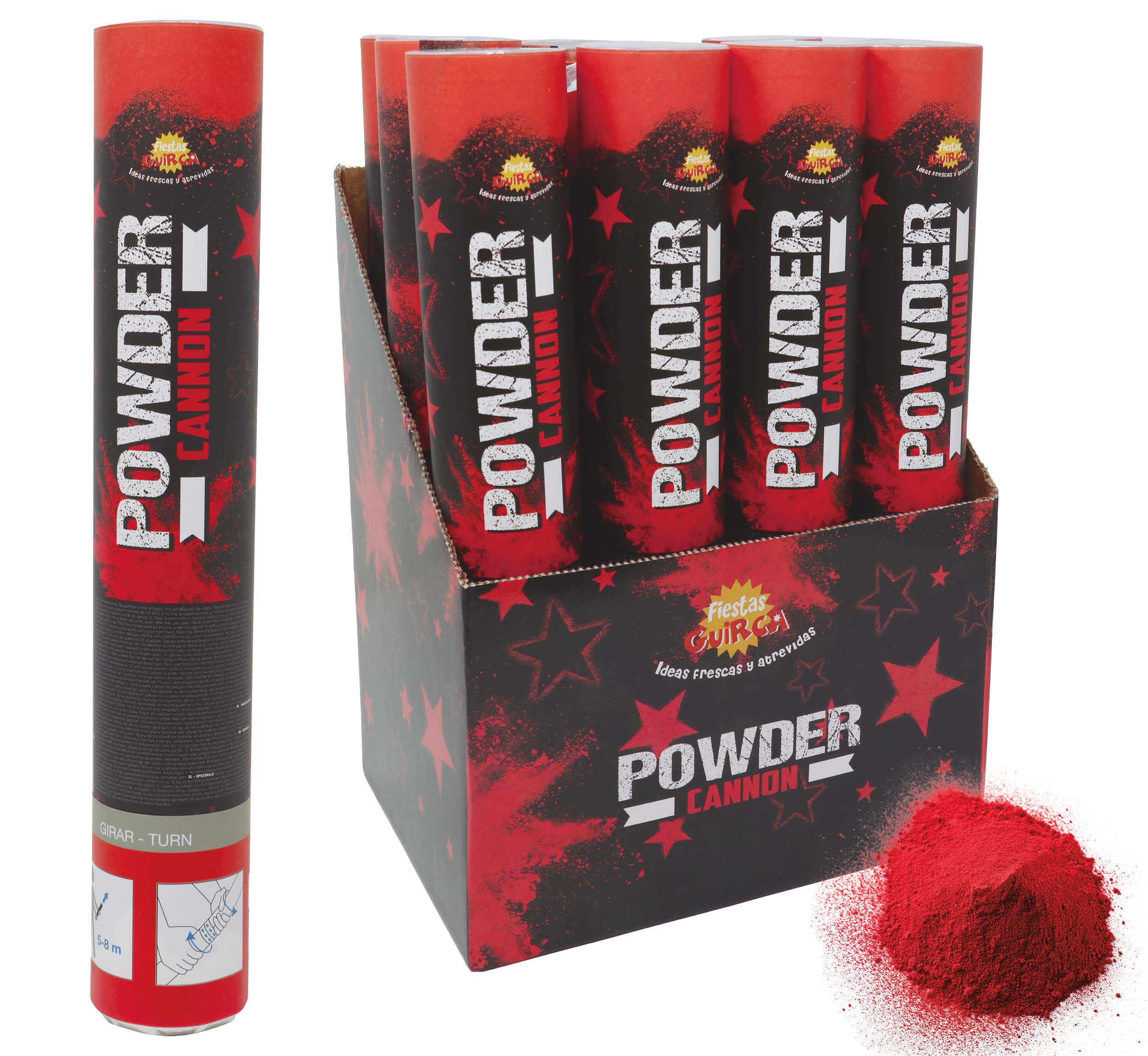 CANNON OF 30 CMS. WITH 30 GR. POWDER RED – Fancy Dress Town