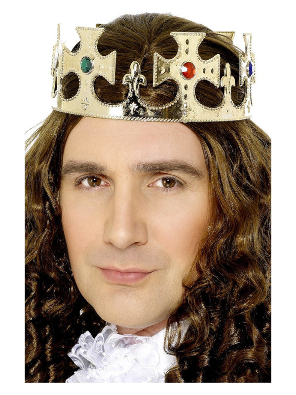 Jewelled King's Crown, Gold - 2