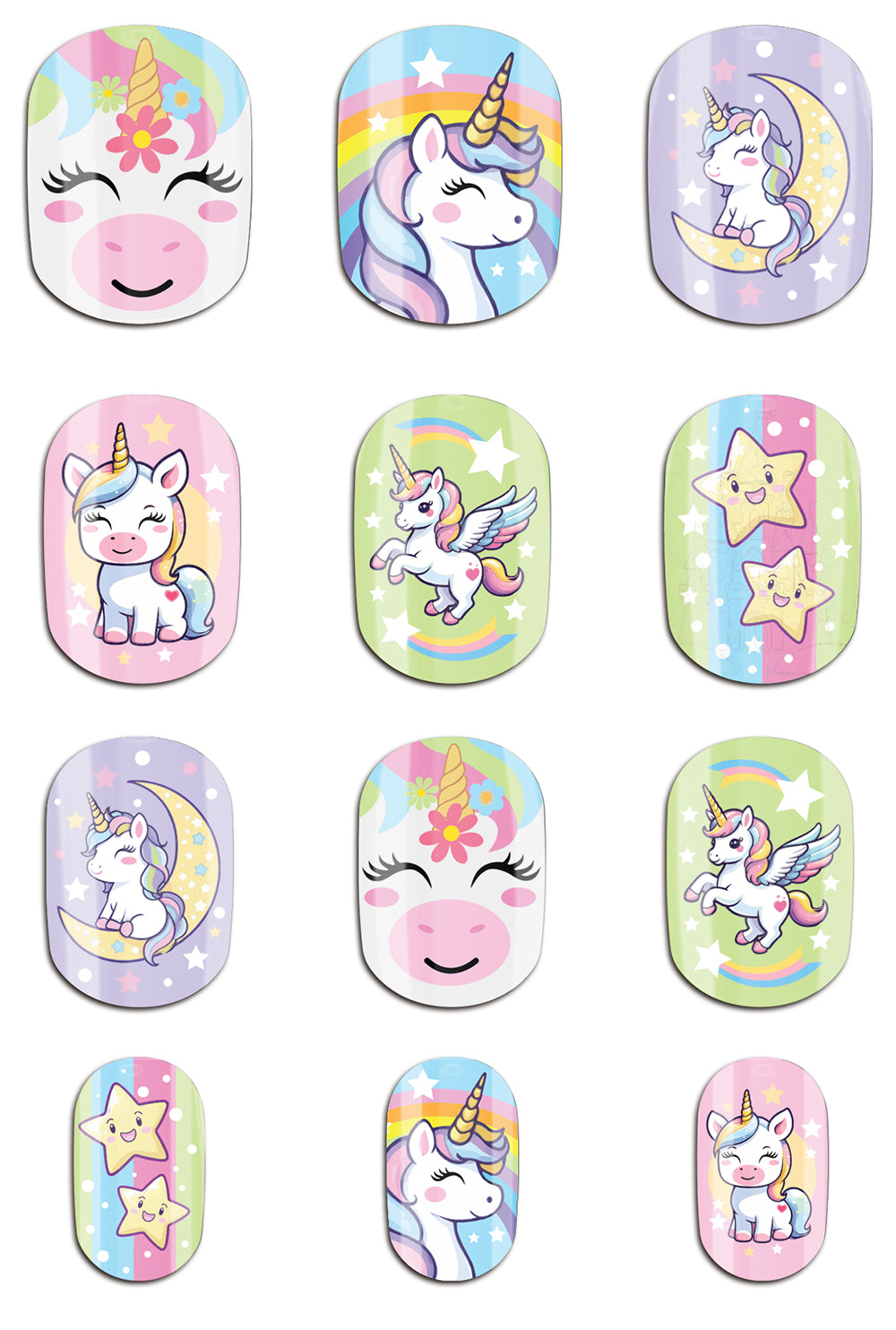 12 NAILS "LIL BEAUTY", CHILD