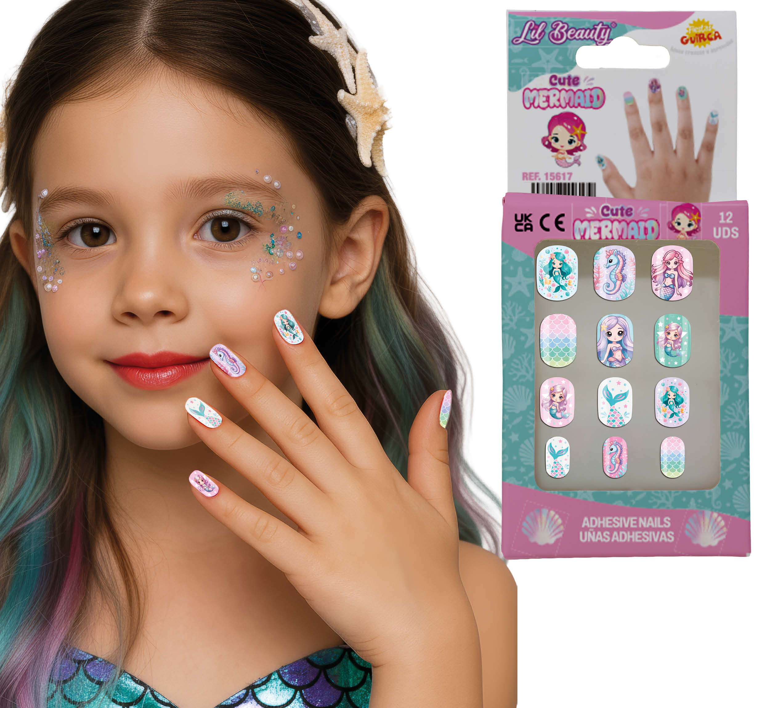 12 NAILS "LIL BEAUTY", CHILD