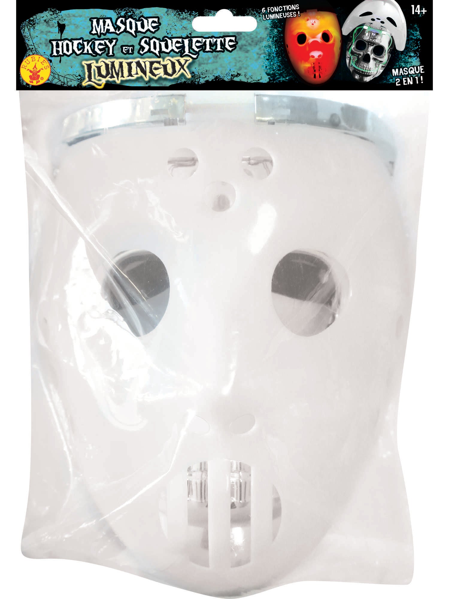 GLOW IN THE DARK WHITE HOCKEY 5