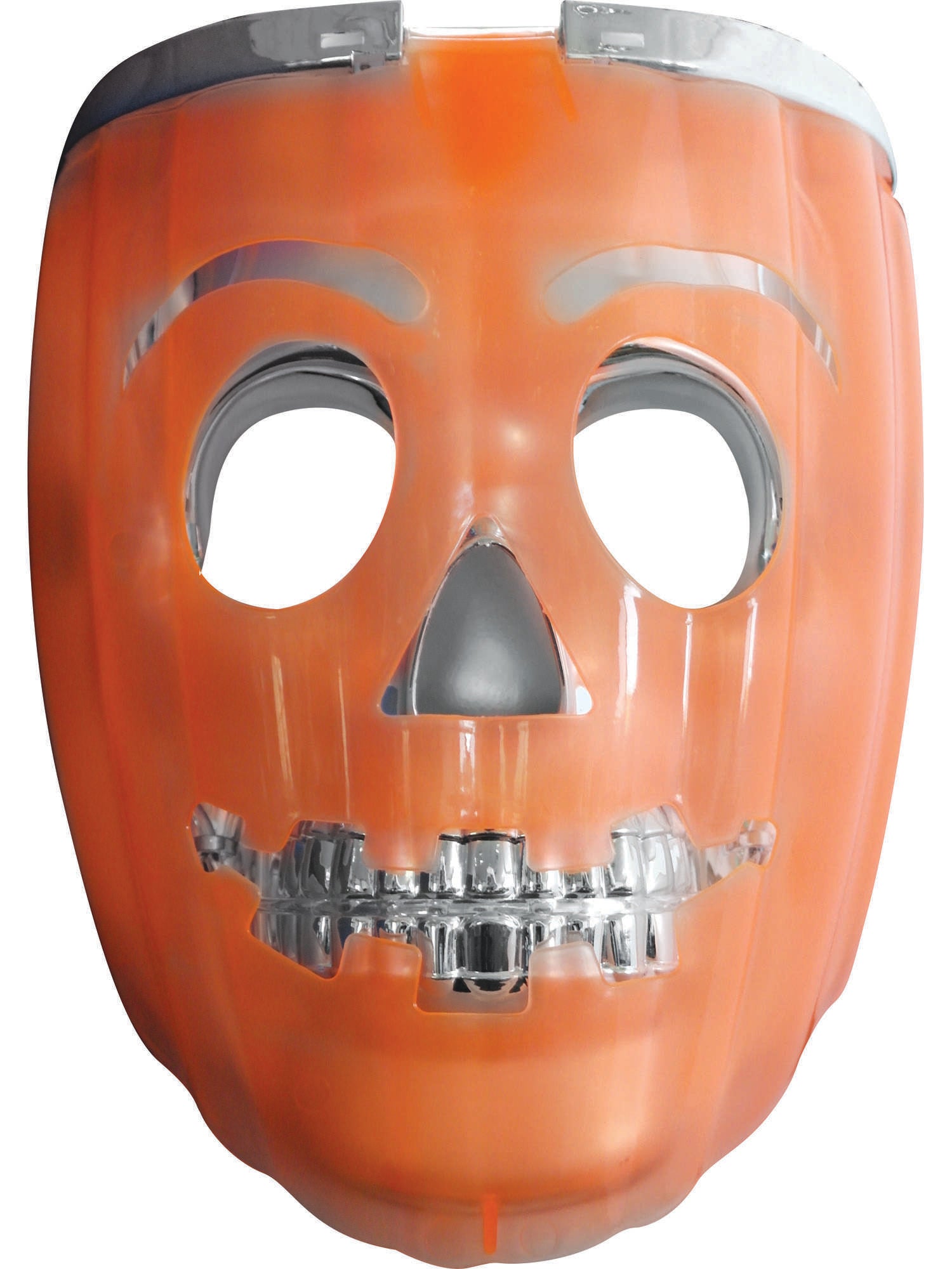 GLOW IN THE DARK PUMPKIN MASK 1