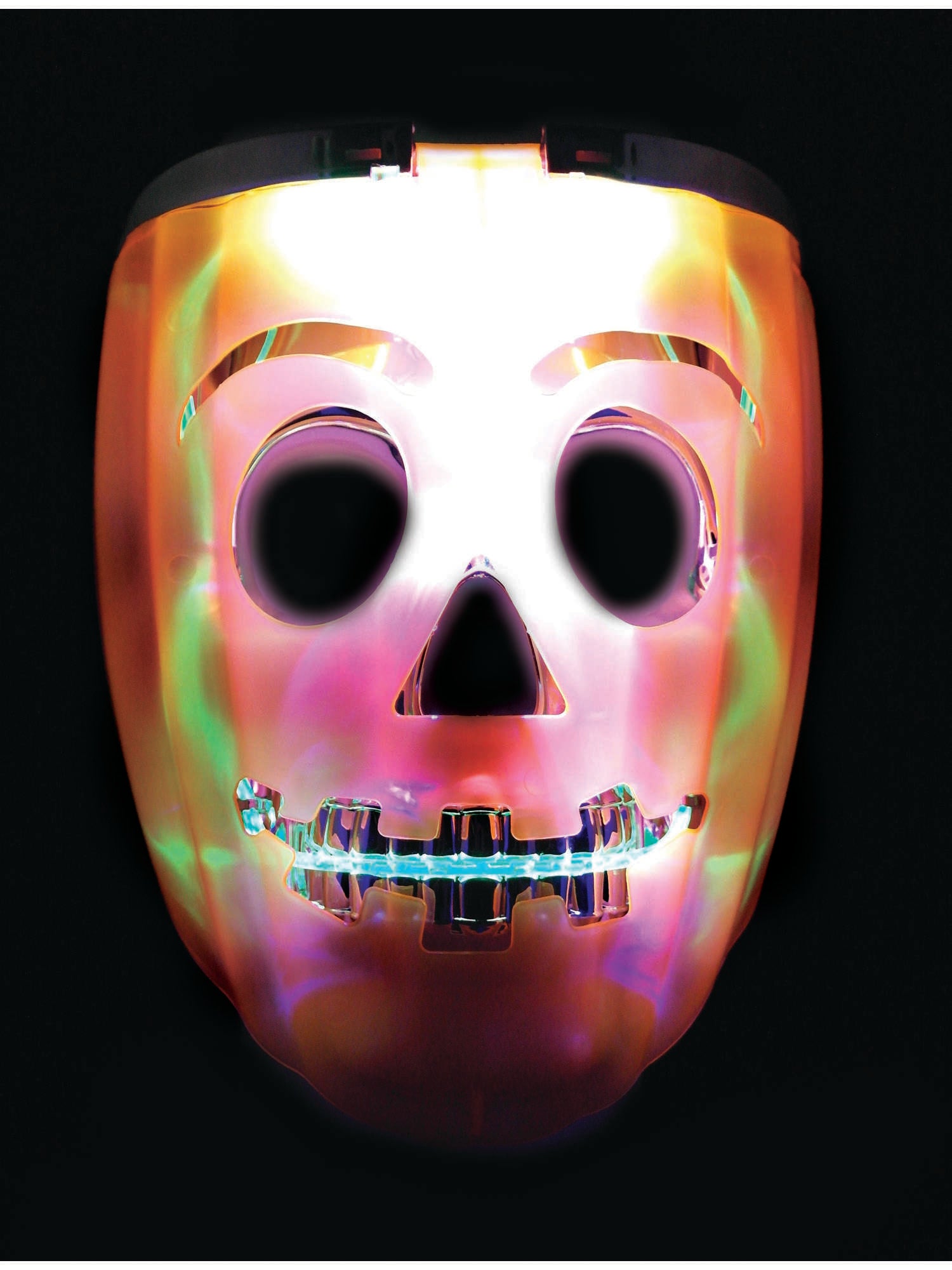GLOW IN THE DARK PUMPKIN MASK 3