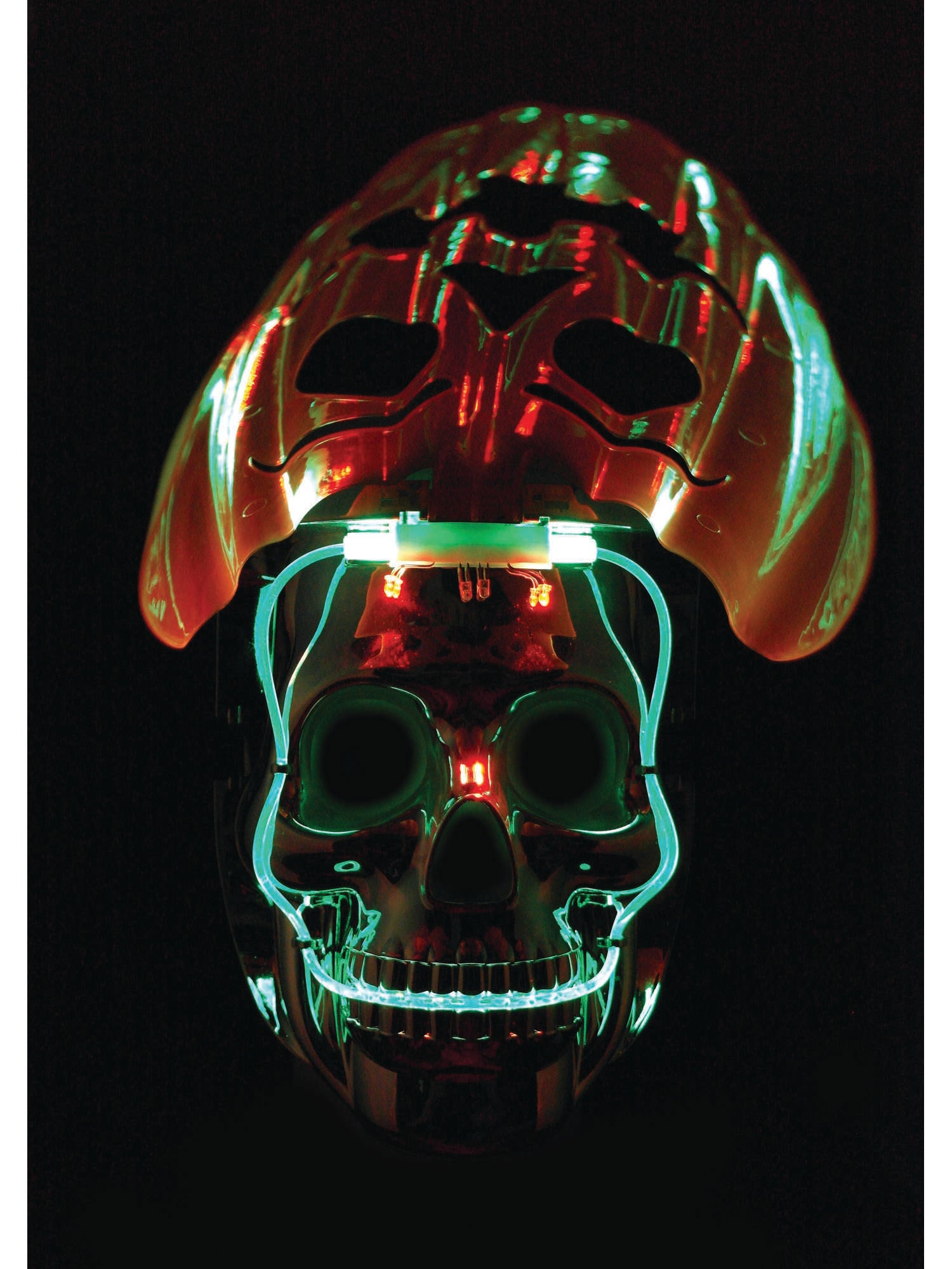 GLOW IN THE DARK PUMPKIN MASK 4