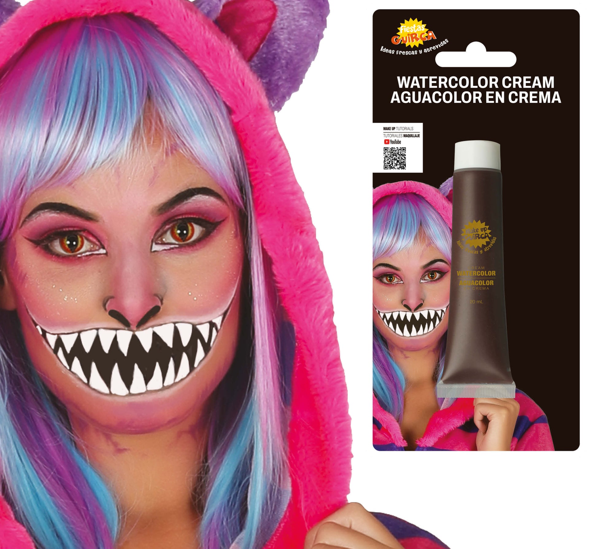 WATERBASED MAKEUP TUBE, 20 ML