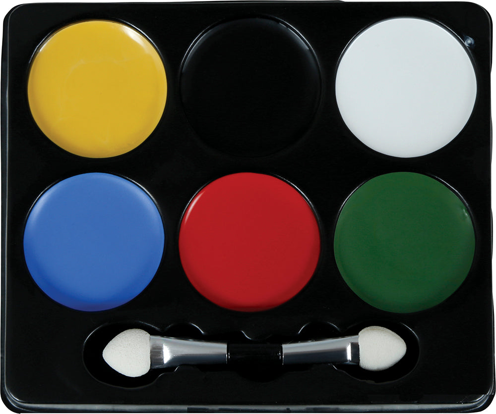 6 COLOURS MAKE UP PALLETTE