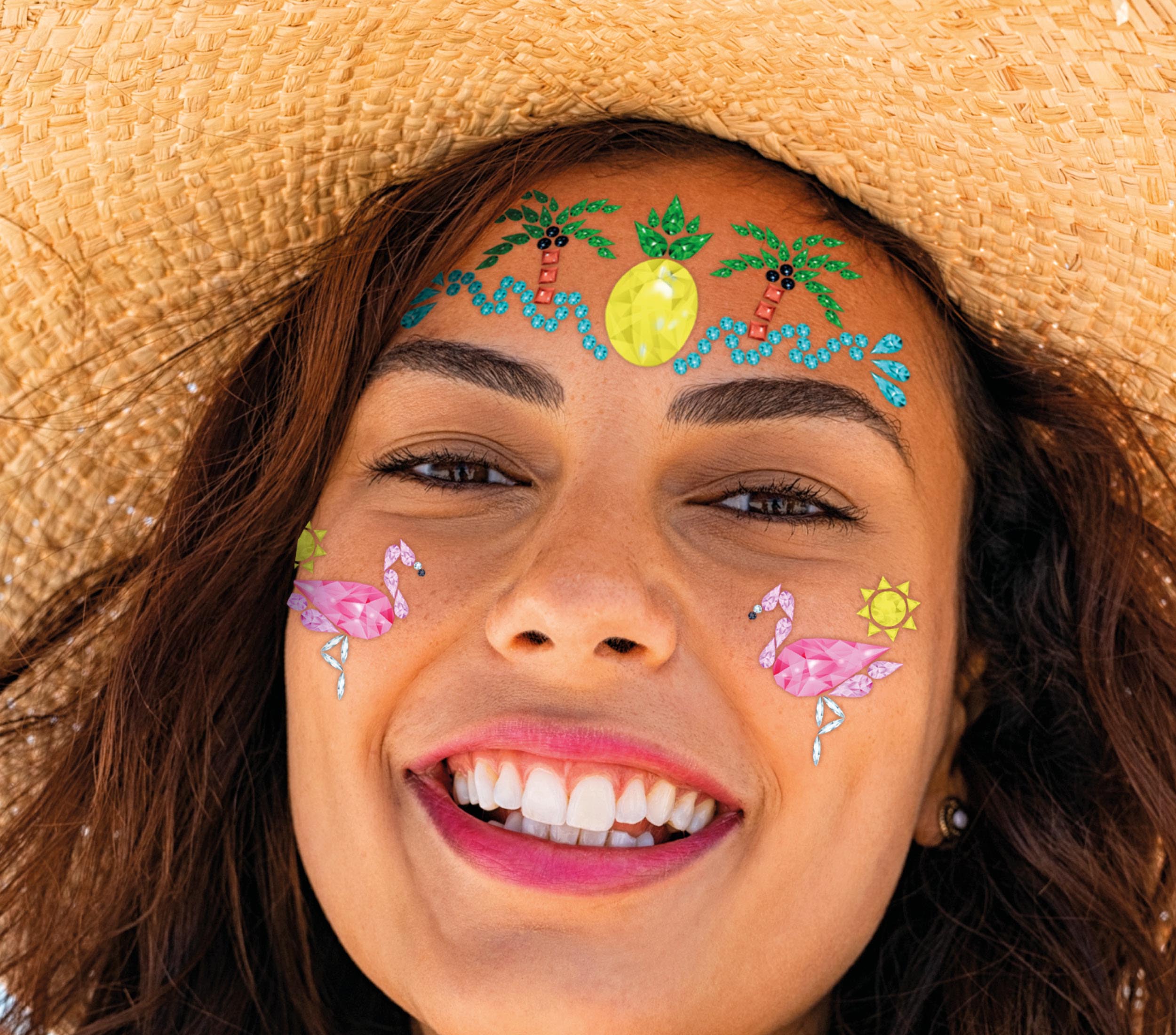 TROPICAL FACE JEWELRY