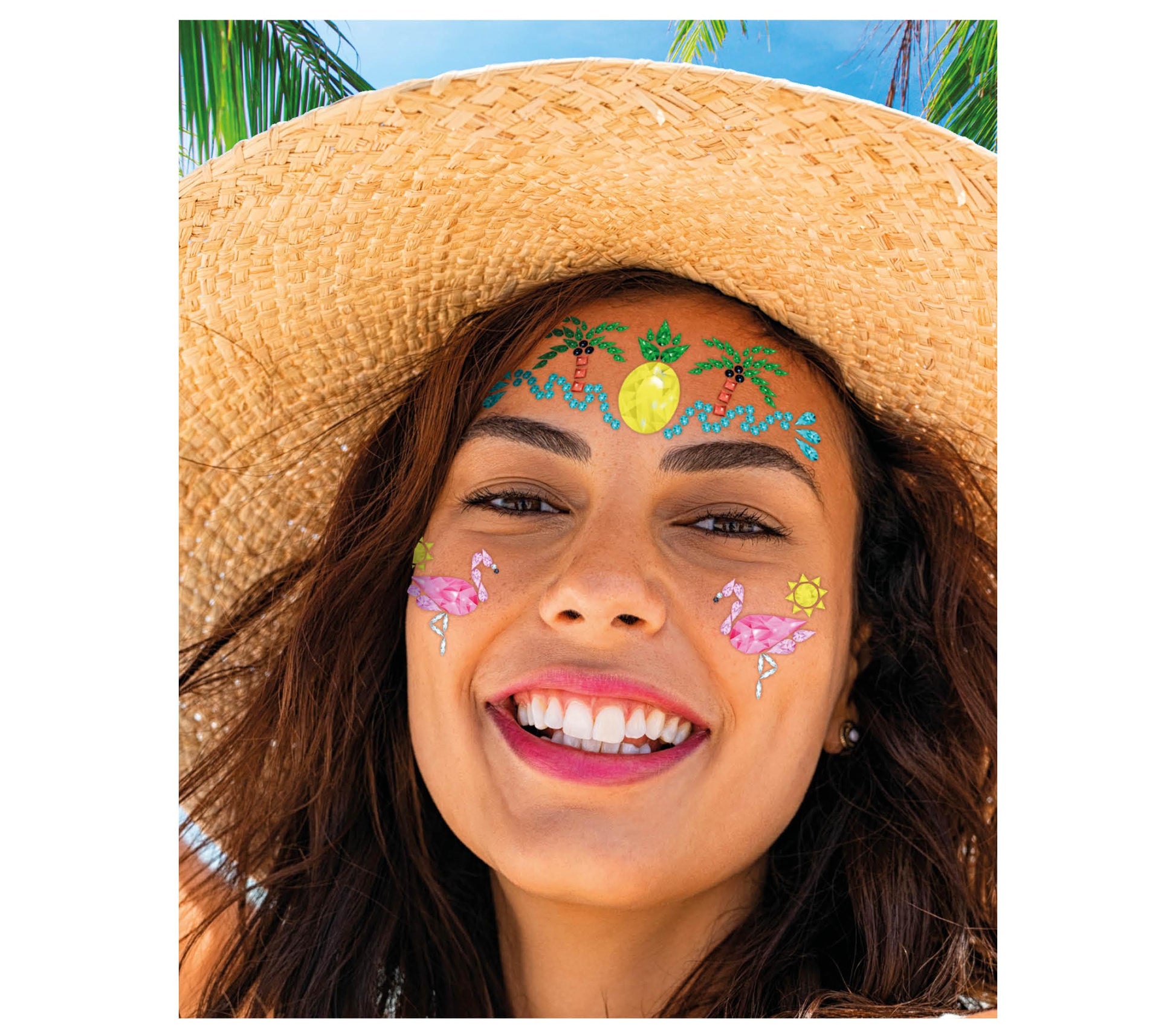 TROPICAL FACE JEWELRY