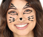 FACE GEMS ADHESIVE CAT, 13X15 CM
