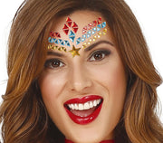 SUPER HEROINE ADHESIVE FACE JEWELLERY