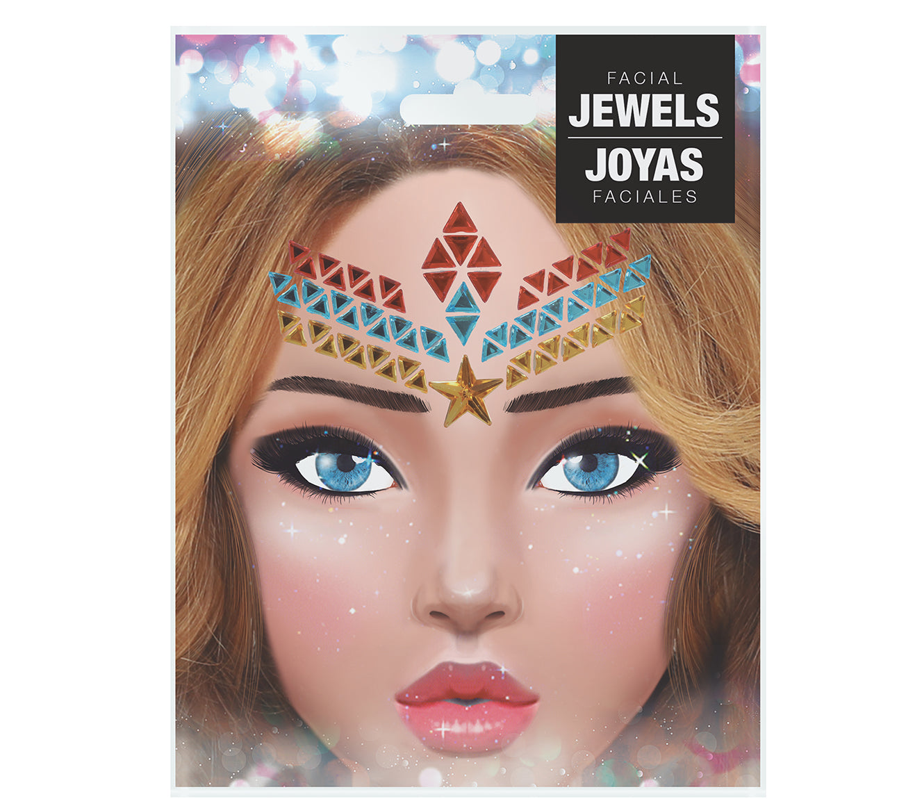 SUPER HEROINE ADHESIVE FACE JEWELLERY