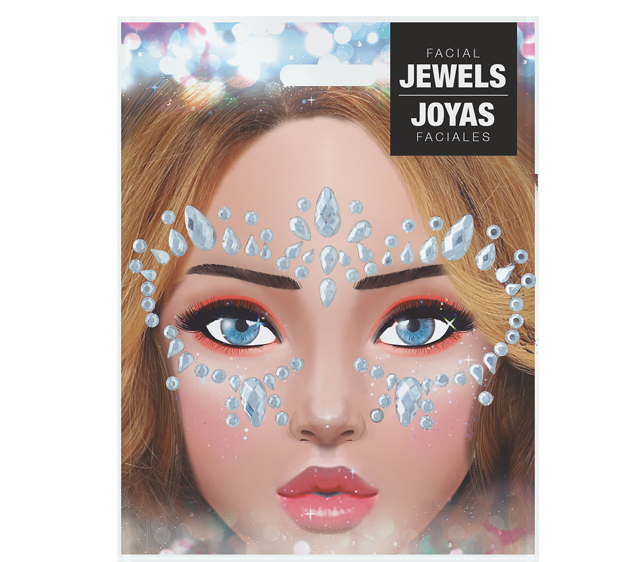 SILVER ADHESIVE FACE JEWELLERY