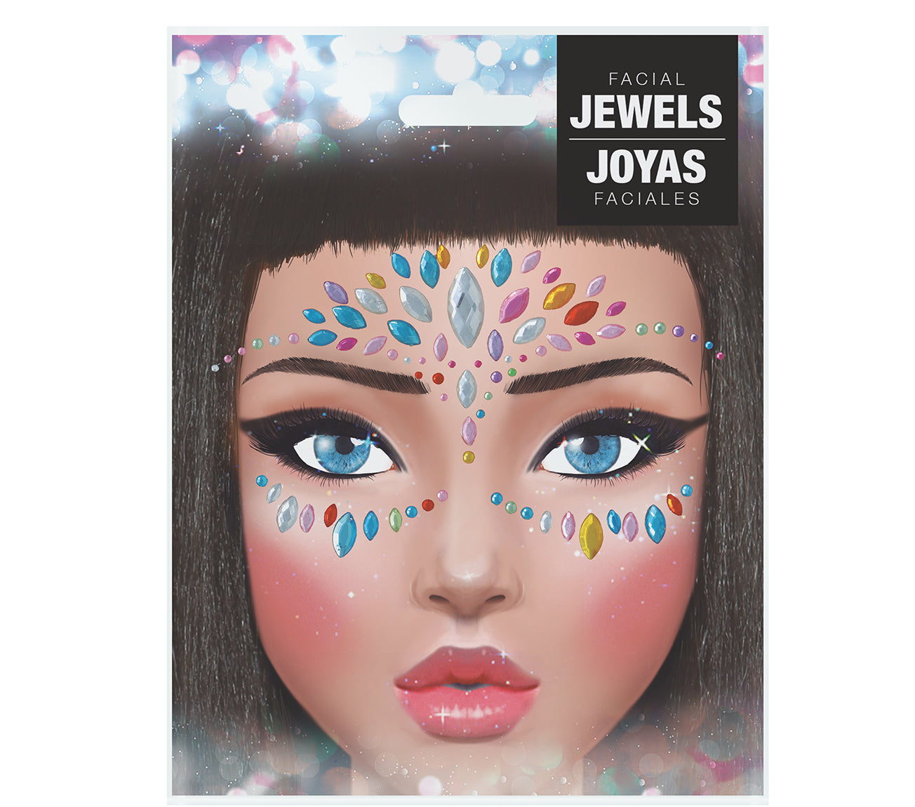 ADHESIVE FACIAL JEWELLERY COLOURS