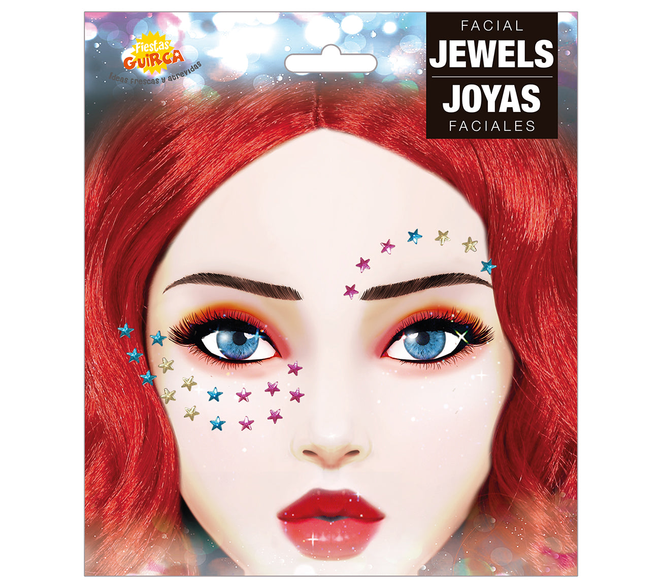 ADHESIVE STAR FACE JEWELLERY