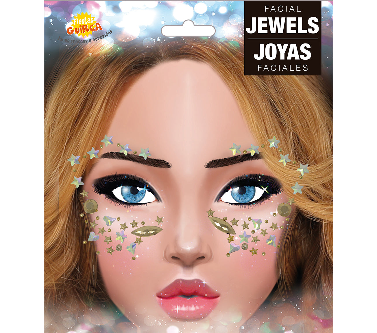 ADHESIVE STAR FACE JEWELLERY