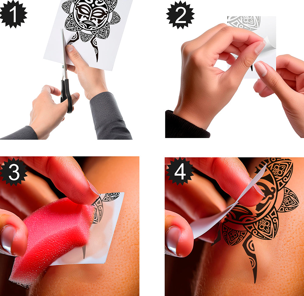 TATTOOS MAORIES, 14X30 CMS