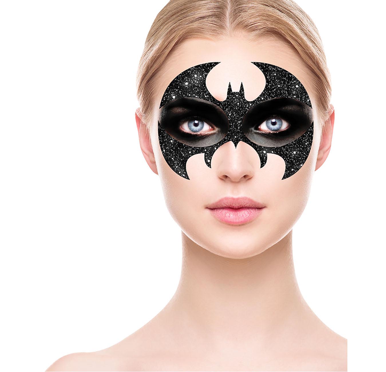 BAT FACE GLITTER, 13x15 CM