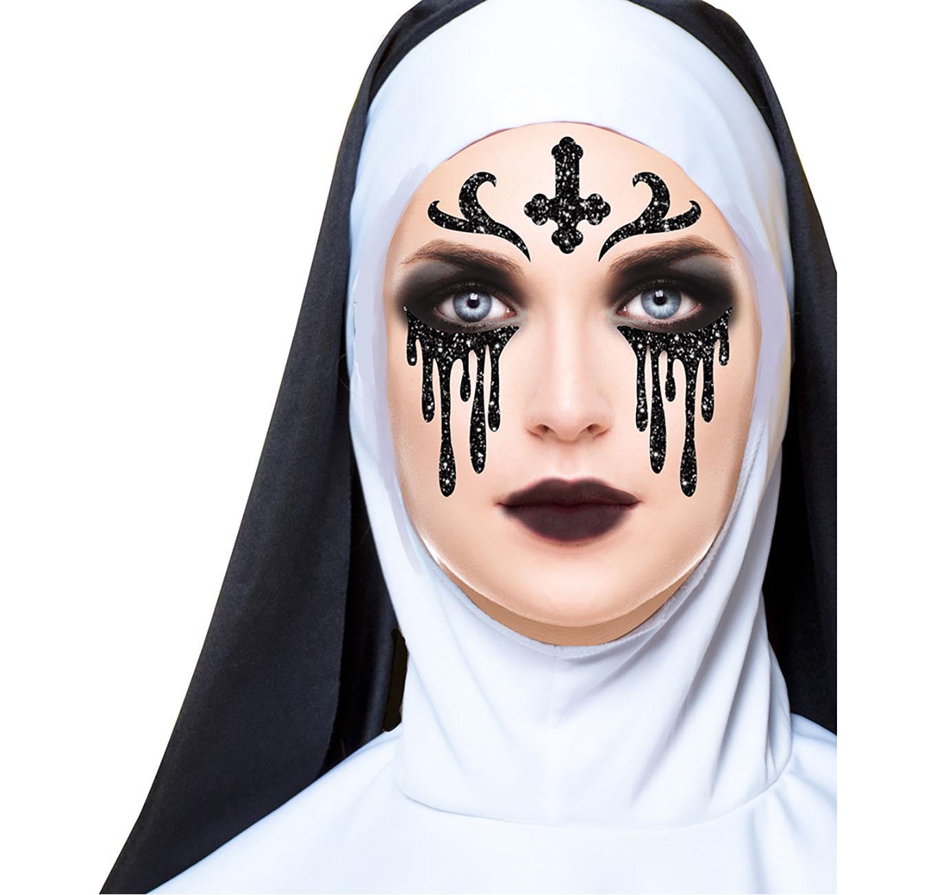 NUN FACE GLITTER, 13x15 CM