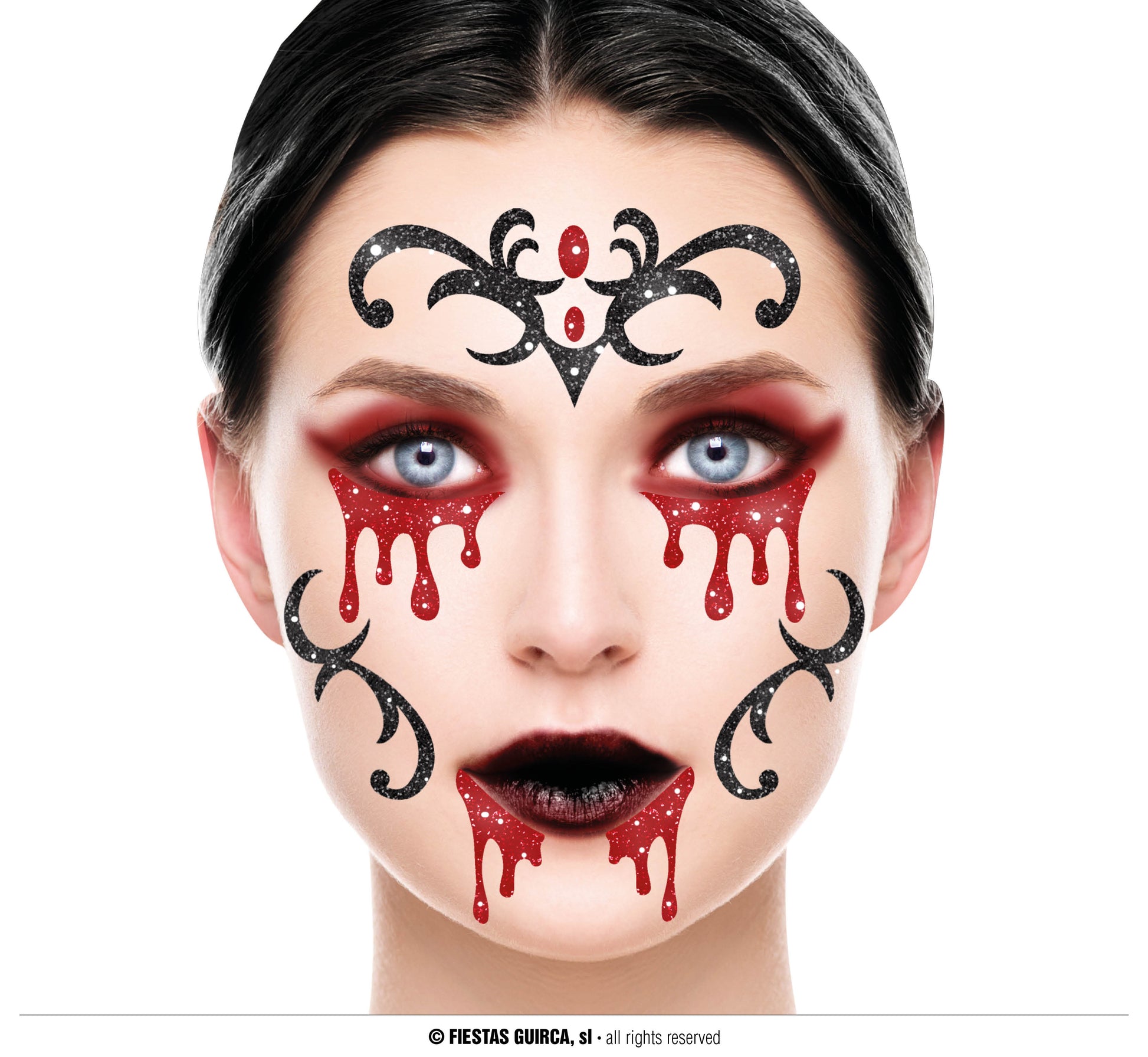 VAMP FACE GLITTER, 13x15 CM