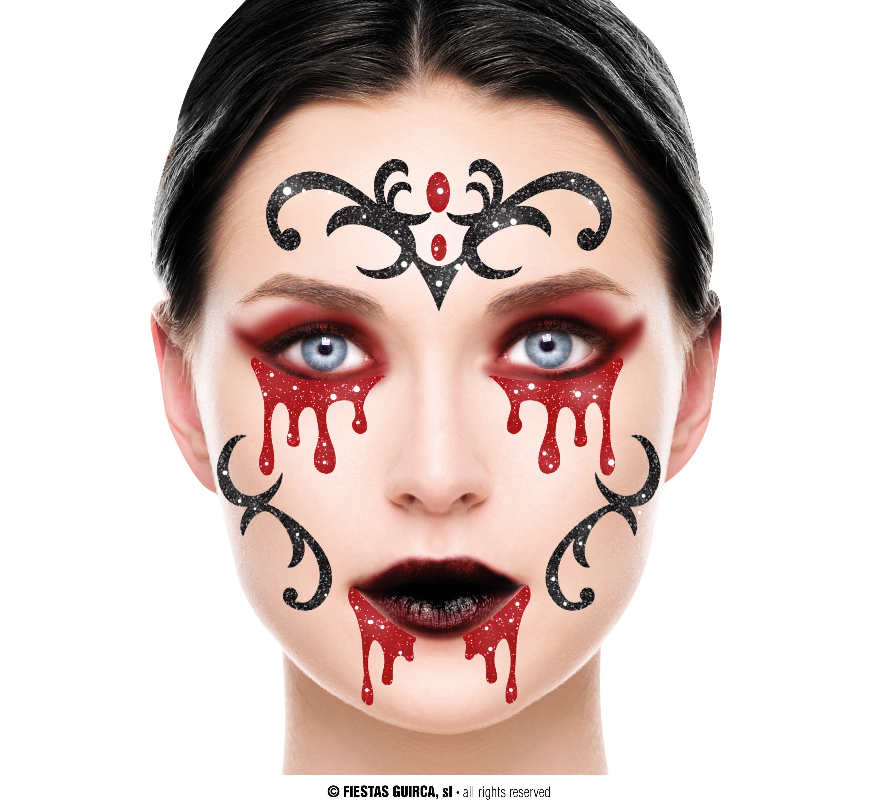 VAMP FACE GLITTER, 13x15 CM