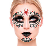 SPIDER FACE GLITTER, 13x15 CM
