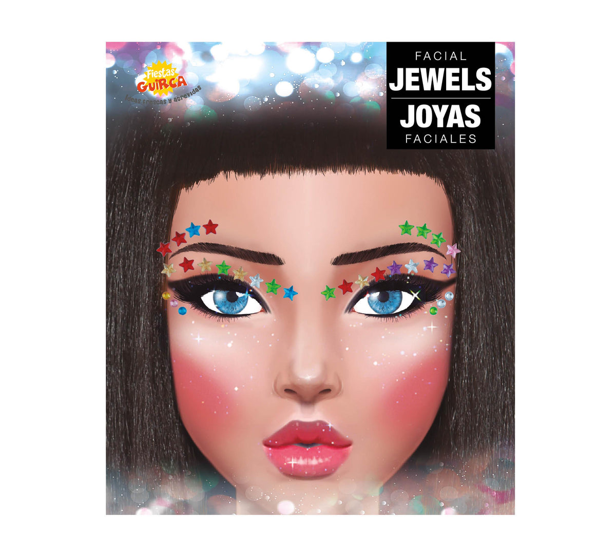 FACIAL JEWELS, EYELASHES & EYEBROWNS, STARS