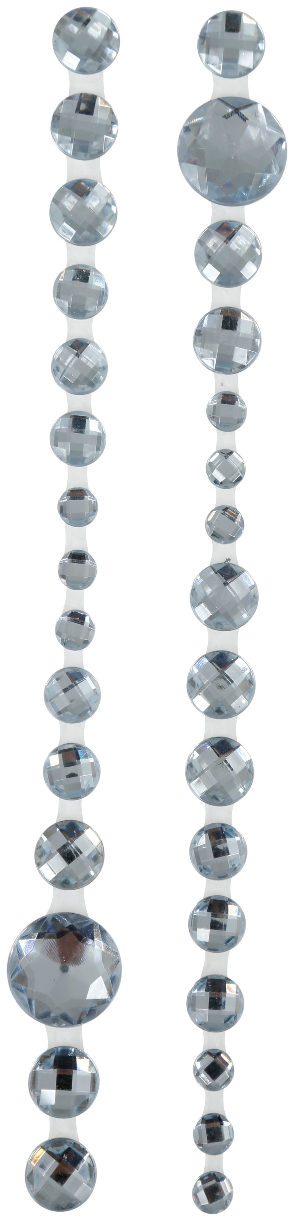 SILVER HAIR JEWELS 13X25 CM, ADULTS