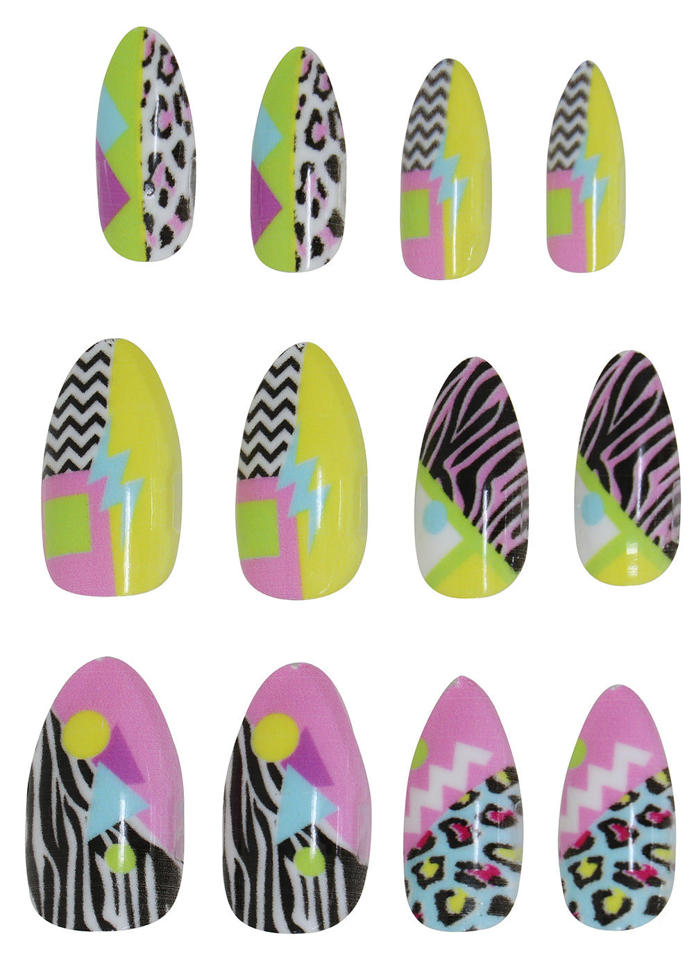 80S APRÈS-SKI NAILS WITH GLUE X 10