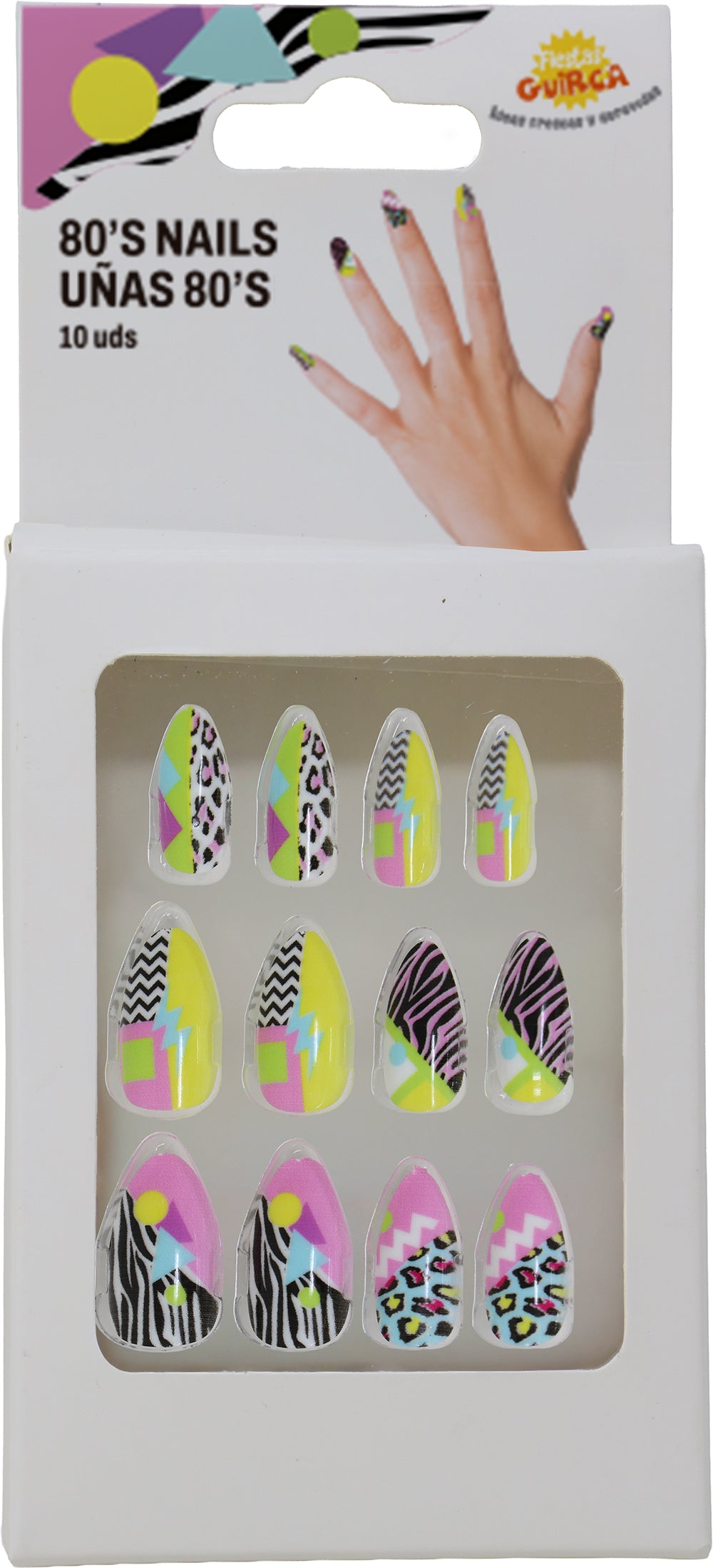 80S APRÈS-SKI NAILS WITH GLUE X 10