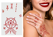 HAND JEWEL SATANIC 11X18 CM