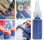1 JAR OF BIODEGRADABLE GLITTER OF 10 GR BLUE