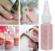 1 JAR OF BIODEGRADABLE GLITTER OF 10 GR PINK