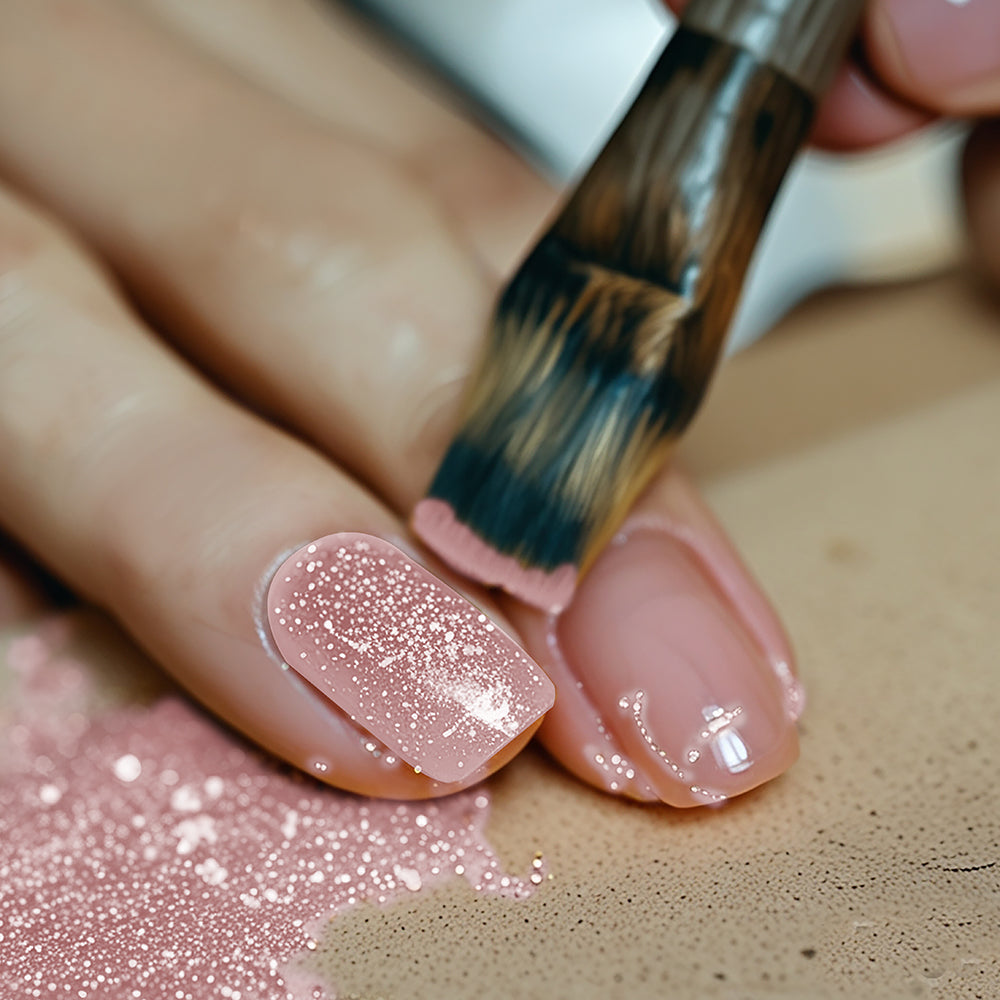 1 JAR OF BIODEGRADABLE GLITTER OF 10 GR PINK