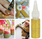 1 JAR OF BIODEGRADABLE GLITTER OF 10 GR GOLD