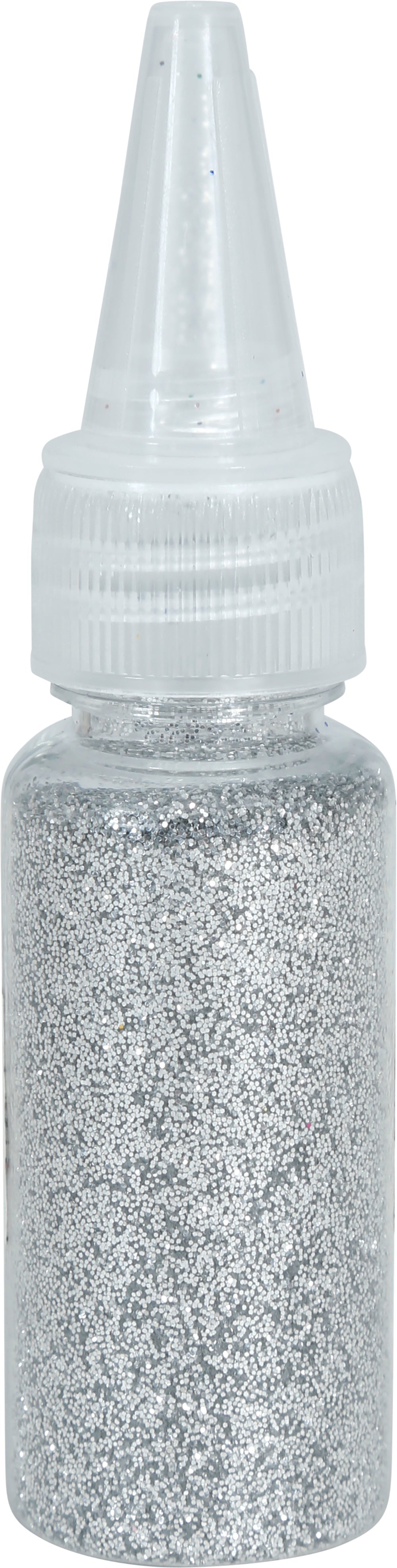 1 JAR OF BIODEGRADABLE GLITTER OF 10 GR SILVER