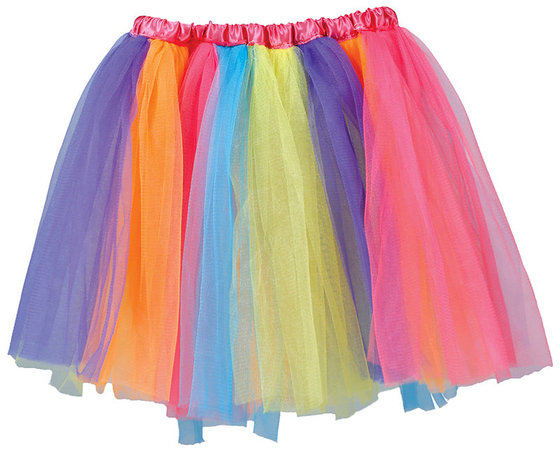 MULTICOLORED TUTU FOR CHILDREN. 30 CMS.