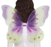GREEN/LILAC WINGS 40X30 CMS.