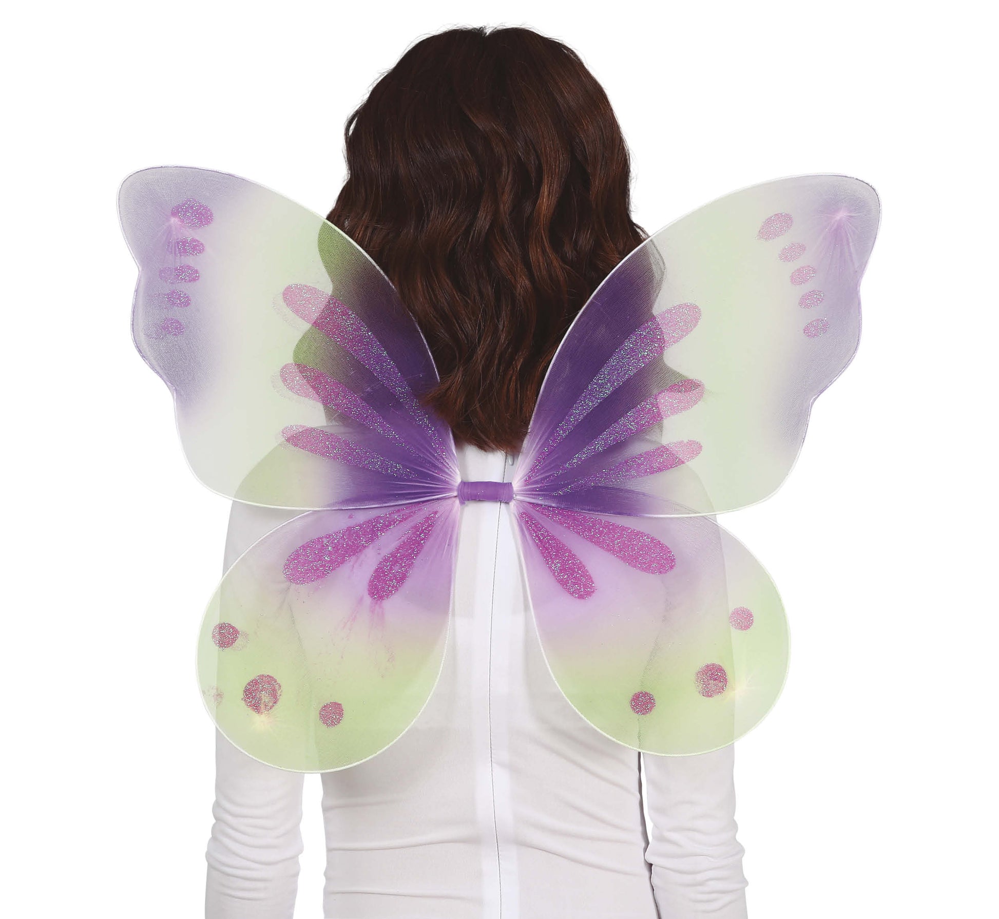 GREEN/LILAC WINGS 40X30 CMS.
