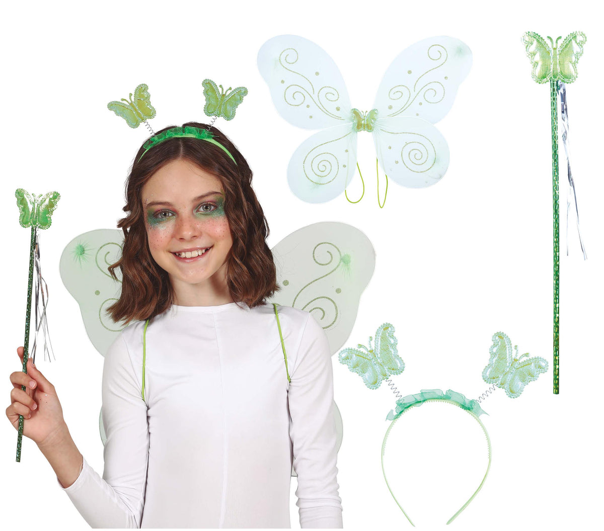 DIADEM, WINGS 35X40 CMS GREEN