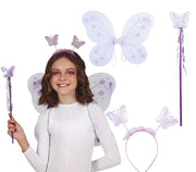 HEADBAND, WINGS OF 35X40 CMS LILAC