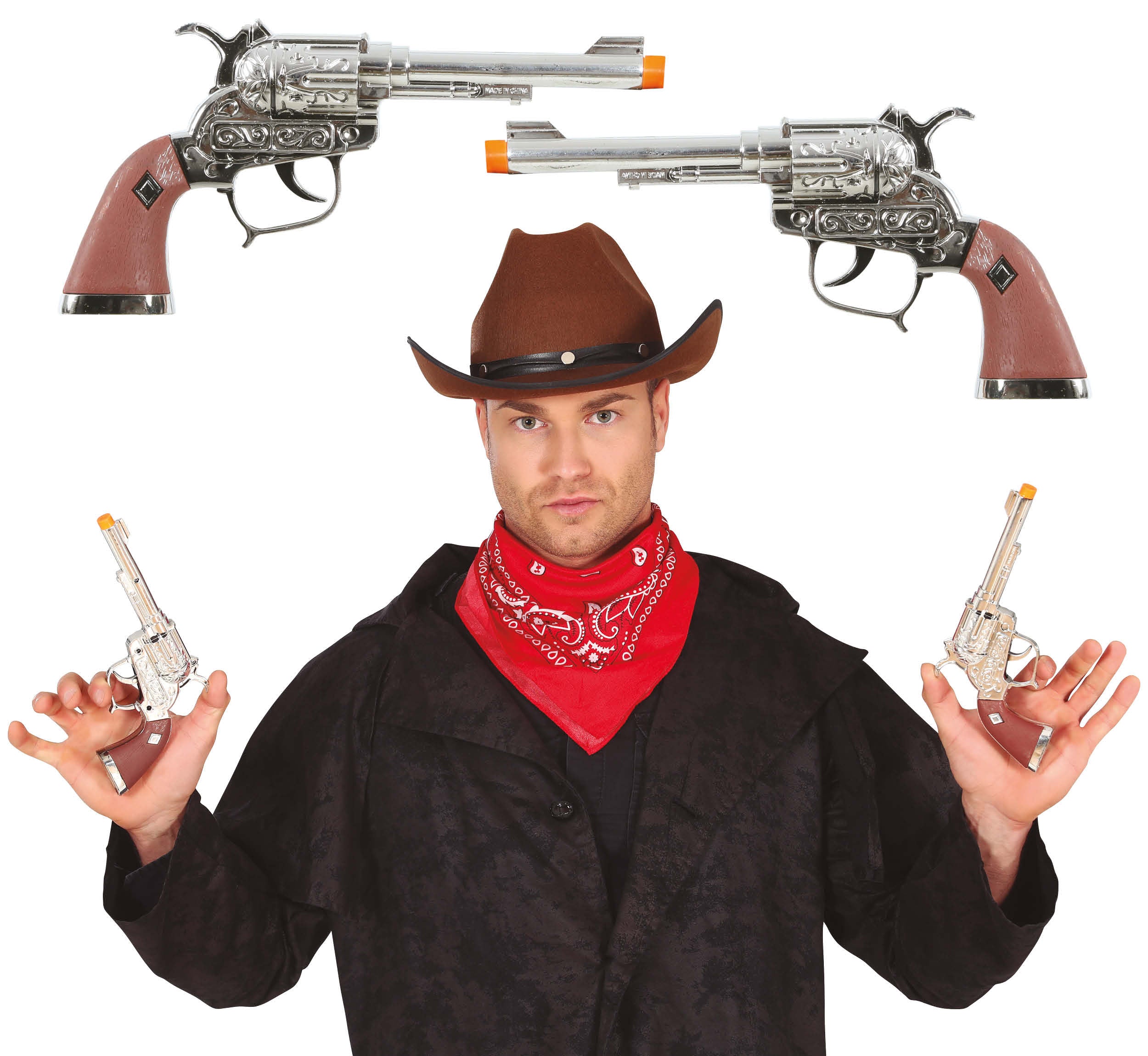 2 COWBOY PISTOL 25 CMS