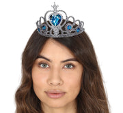 PRINCESS TIARA BLUE STONES