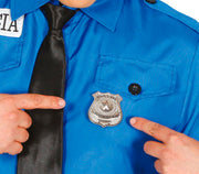 METAL POLICE BADGE 6 CM