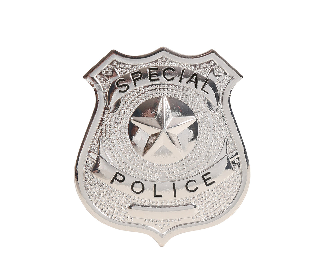 METAL POLICE BADGE 6 CM