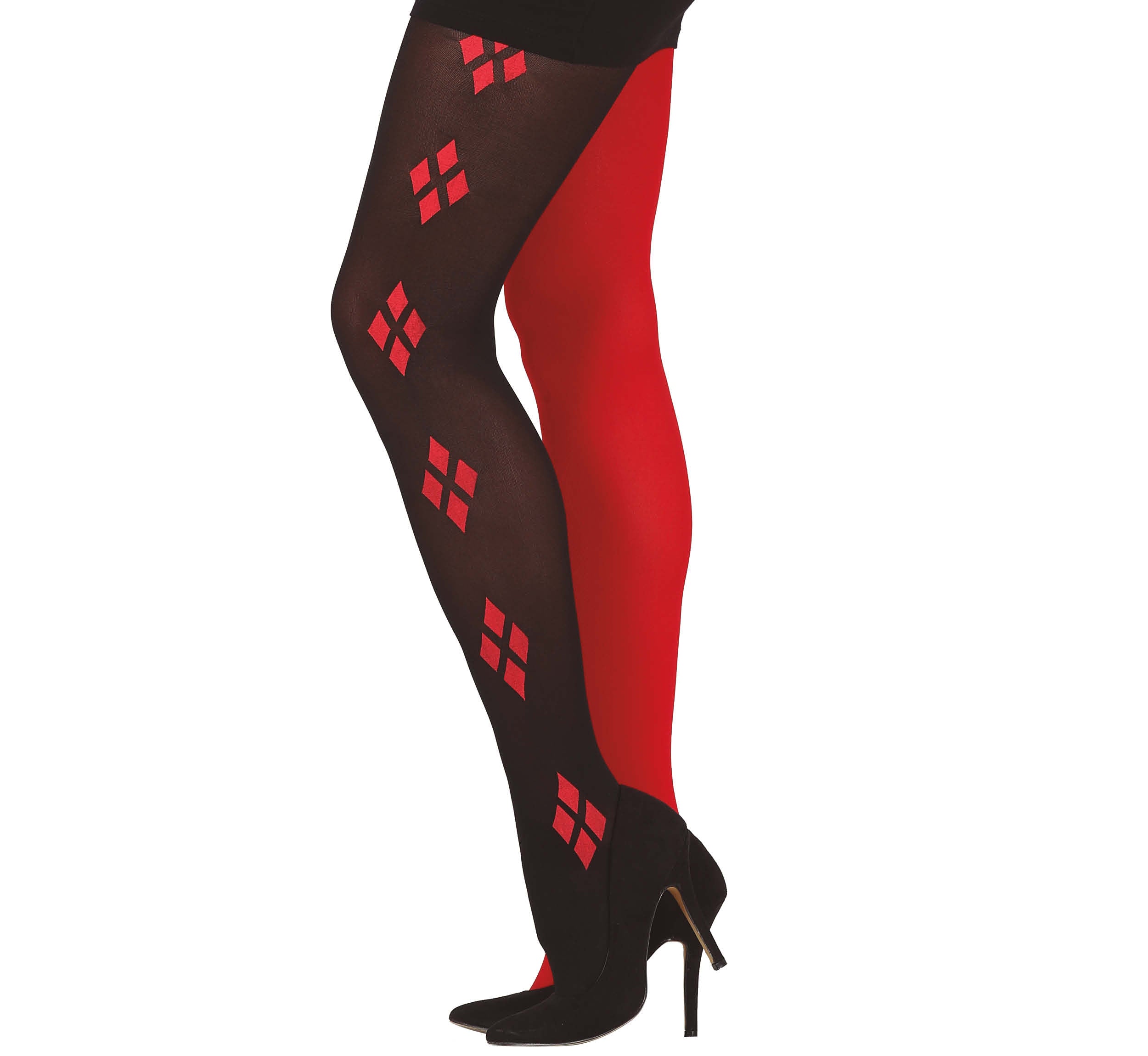 RED/BLACK ARLEQUIM COLLANTS FOR ADULTS
