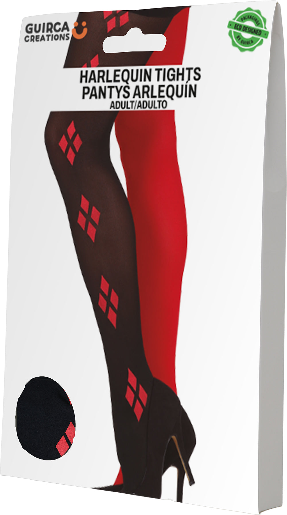 RED/BLACK ARLEQUIM COLLANTS FOR ADULTS