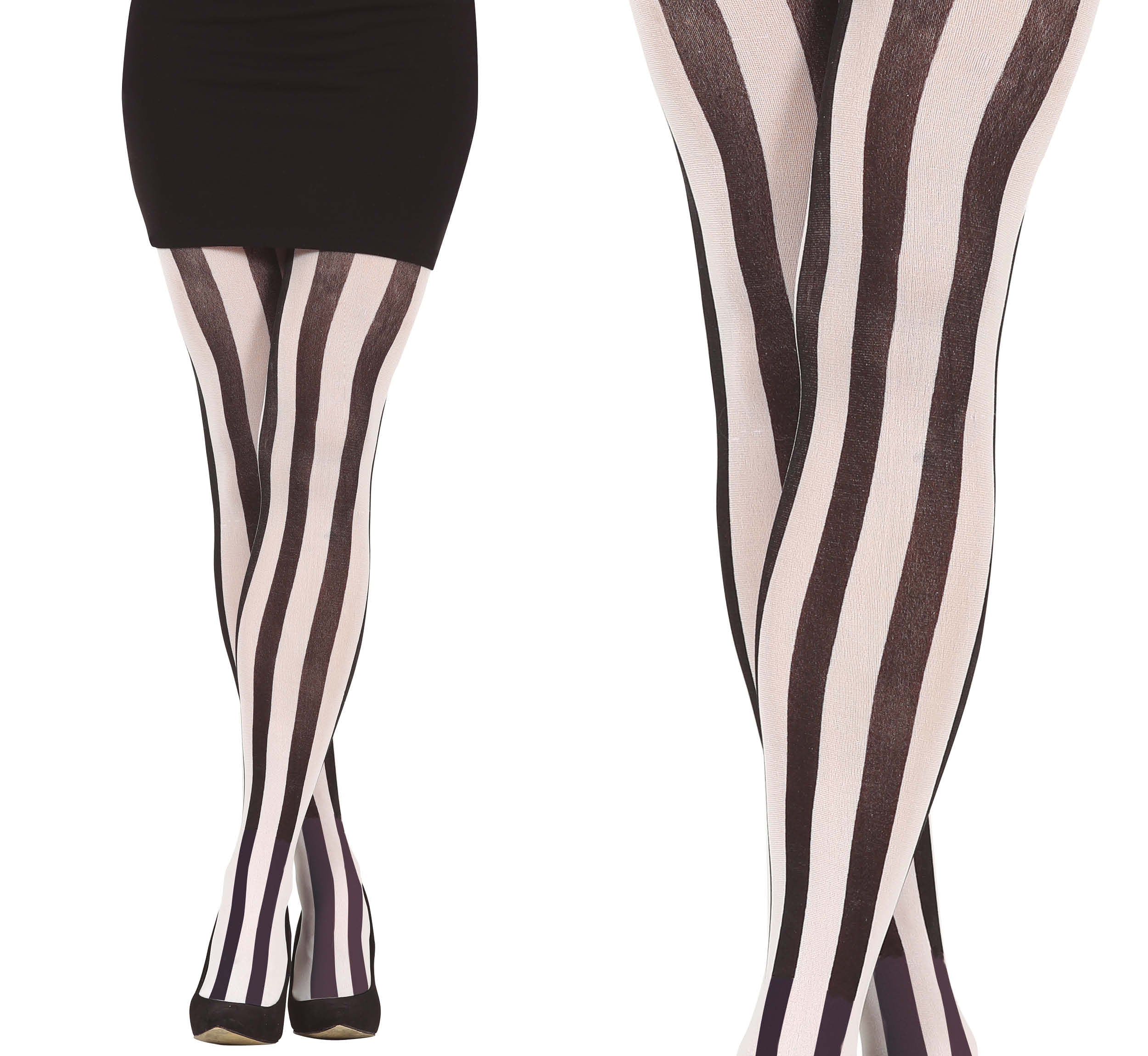 BLACK/WHITE COLLANTS FOR ADULTS