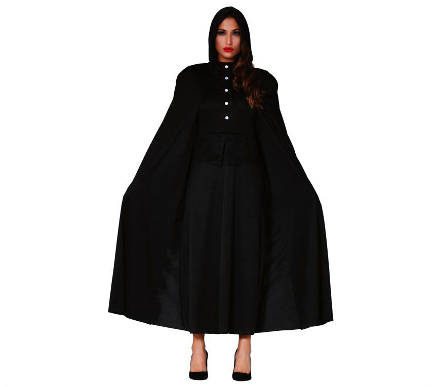 CAPE WITH HOOD, 135 CM