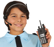 WALKIE-TALKIE SET WITH HEADPHONES